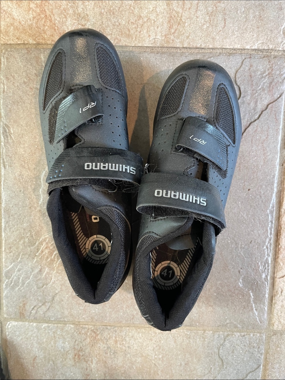 Shimano Womens Black Athletic Cycling Shoes